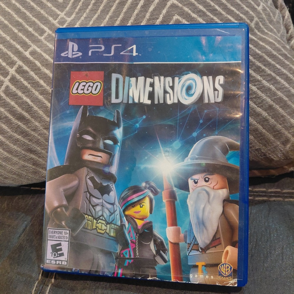 LEGO Dimensions (PlayStation 4 PS4 2015) CIB w/ Case, Disc, & Manual Case Damage